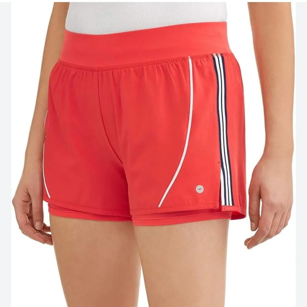 Avia Activewear Women's Side Stripe‎ Shorts Size L (12-14)